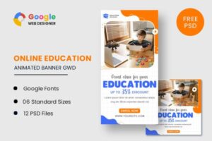 Education Animated Banner Google Web Designer Education Animated Banner Google Web Designer