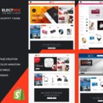 Electrox - Electronics Shopify Theme Electrical, Electronic Products, Devices & Tools Online Shopify Store. Sectioned, Responsive Theme.