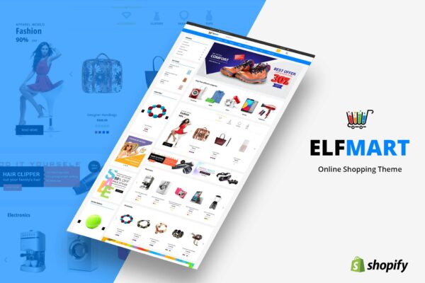 Elfmart - Multipurpose Shopify Theme Fashion, Furniture, Electronics, Appliances, Sports, Goods and Multipurpose Shopify Theme...