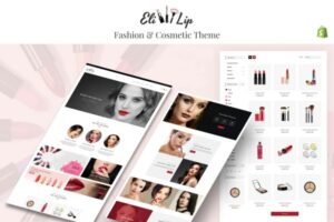 Eli - Lipstick & Nail Polish Store Shopify Theme Beauty Products, Body & Health Care Cosmetics and Suppliments, Equipments Online Shopify Stores!