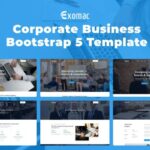 Exomac – Corporate Business Bootstrap 5 Template Once you have a striking online presence, you can significantly profit from your business and boost