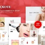 Exote - Beauty & Cosmetics Shopify Theme Beauty & Cosmetics Shop Responsive Shopify Theme