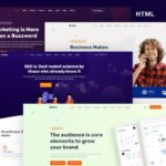 Exto - SEO & Marketing Company HTML Template A Professional HTML Template for SEO & Marketing Company and Startups!