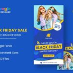 Fashion Banner Set Black Friday Sale HTML5 Banner Fashion Banner Set Black Friday Sale HTML5 Banner