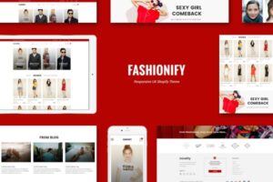 Fashionify - Responsive Fashion Shopify Theme Everything You Need To Start Selling Online Beautifully