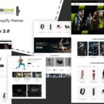 Fitness Zone - Shopify Fitness Gym Store Fitness, Gym, Cross-fit and Sports Studio ecommerce store. Workout and Trainer Pages, multipurpose