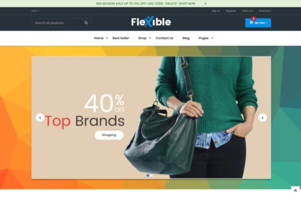 Flexible - Multi-Store Section Shopify Theme Flexible - Multi-Store Responsive Section Based Shopify Theme