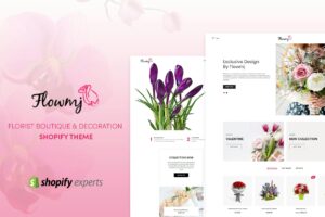 Flowmj - Florist Boutique & Decoration Store Florist Boutique & Decoration Store Shopify Theme