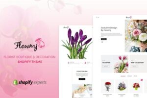Flowmj - Florist Boutique & Decoration Store Florist Boutique & Decoration Store Shopify Theme