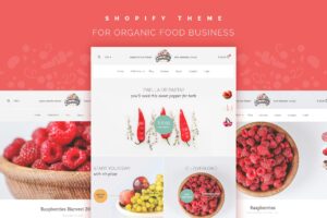 Foodly – One-Stop Shopify Grocery Shop Hand-crafted theme for food-related businesses relying on best practices of e-commerce