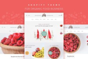 Foodly – One-Stop Shopify Grocery Shop Hand-crafted theme for food-related businesses relying on best practices of e-commerce