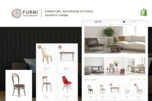 Furni - Furniture, Bathroom Fittings Shopify Theme Modern Furniture, Bathroom Fittings, Home Automation, CCTV, Appliances, Kitchen Equipment Shop Theme