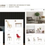 Furni - Furniture, Bathroom Fittings Shopify Theme Modern Furniture, Bathroom Fittings, Home Automation, CCTV, Appliances, Kitchen Equipment Shop Theme