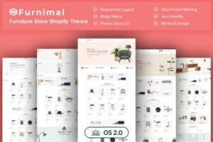 Furnimal - Furniture eCommerce Shopify Theme 2.0 Top Responsive Online Stores for Furniture, home decor and Various Product Categories OS 2.0