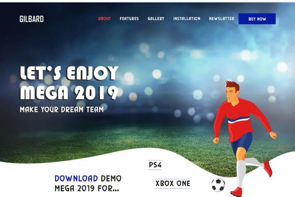 Gaming Website Template - Gilbard Gilbard Gaming Bootstrap 5 Template is an elite class modern template