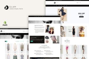 Glam - Fashion Shopify Theme Fashion Products, Trendy Accessories and Gadgets Selling Shopify Store eCommerce Theme