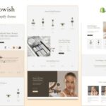 Glowish - Beauty Store Shopify Theme Skincare and Cosmetics eCommerce Shopify Theme. Makeup, Beauty care, Salon and Massage Spa Websites.