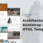 Gothic - Architecture Bootstrap5 HTML Template You will get a great outcome by deploying this template to build your site.