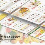 Gracessy | Grocery Store Shopify 2.0 Theme Grocery Store, Grocery Shop & Supermarket Websites. Fruits, Vegetables, Food Delivery Business Theme