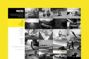 Grafika - Photography & Blog HTML Template Creative Portfolio