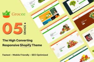 Grocee - Multipurpose Shopify Theme OS 2.0 The Organic Food High Converting Responsive Shopify Theme