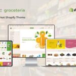 Groceteria - Supermarket Shopify Theme Organic shop,Groceries,Bazar,Hypermarket,mall,discount bazar,market,beverages,freshcreams,fruit shop