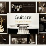 Guitare - Instruments, Music Store Shopify Theme Entertainment, Cultural & Art Equipment Store Shopify Template. Keyboard, Guitar, Music System Theme