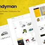 Handyman Plumber, Construction Tools Shopify Theme Plumber, Construction Tools Shopify Theme