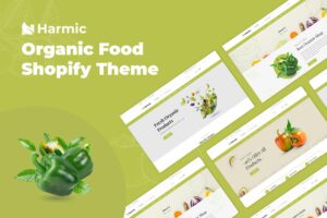 Harmic – Organic Food Shopify Theme Shopify Theme is the ultimate theme for your new website to deal with organic foods