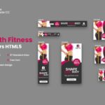 Health & Fitness HTML Banner Ads- Animate CC Health & Fitness HTML Banner Ads- Animate CC