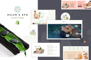 Helen - Shopify Health, Beauty Cosmetic Store Health & Wellness Shopify Theme, Beauty, Cosmetics, Spa & Salon eCommerce Stores. Responsive Theme.