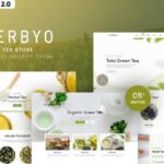 Herbyo - Organic Tea Store Shopify Theme Organic Tea Store Shopify Theme
