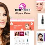 HerPride - Shopify Beauty Center, Cosmetic Shop Skincare Cosmetic eCommerce Store, Bridal Makeup, Beauty Salon Products & Cosmetic Shopify Theme