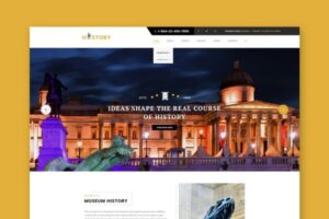 History- Museum & Exhibition HTML Template Museum & Exhibition