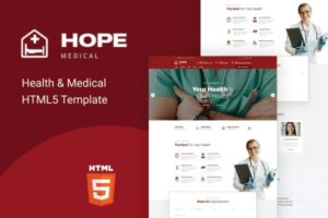 Hope - Health & Medical HTML5 Template Hope Health & Medical HTML5 Template is a neat and contemporary medical website template