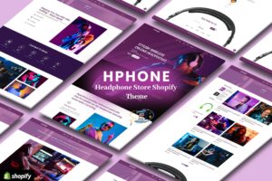 Hphone - Headphone and Audio Store Shop 2.0 single electronic product, music,Earphone,sound, audio, Ecommerce, Electronics, Technology, shopping