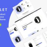 Hublet - The Single product Shopify Theme Drag & Drop Shopify Theme Sections Multipurpose Single product shopify theme Single product