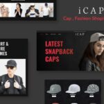 icap - Caps, Fashion Shopping Shopify Theme Responsive Fashion Clothing, Jackets & Hood, Sunglasses Shop Theme. Bold and Simple Shopify Theme.