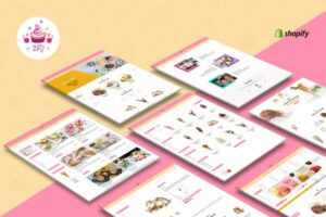 Icy - Ice Cream Sectioned Shopify Theme Responisve Shopify Theme for Icecream Parlors, Cookie Shop and Choclate Shops ecommece Websites.