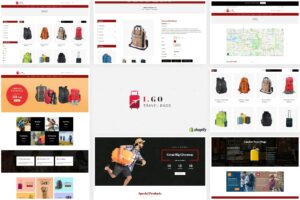 Igo | Travel Bags Shopify Theme Trvaeller Accessories, Travel Bags eCommerce Theme. Build Trendy & Modern Resoponisve Shopify Store!