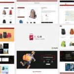 Igo | Travel Bags Shopify Theme Trvaeller Accessories, Travel Bags eCommerce Theme. Build Trendy & Modern Resoponisve Shopify Store!