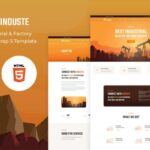 Induste - Industrial & Factory Bootstrap Template Induste is a resourceful and superbly sophisticated web template based on the latest version