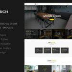 Interior Design, Architecture HTML5 Templale Interior Design, Architecture ecommerce portfolio landing page blog dashboard bootstrap animated