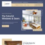 Janelas – Windows & Doors Services HTML Template aluminum, awnings, building, doors, exterior design, fiberglass, garage, glass, metal, plastic, sid