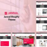 Jannal - Shopify Windows, Curtains & Blinds Store Modern interior shopify store, Retails, dropshipping, multipurpose, luxury blinds 2.0, ecommerce