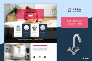 Joga | Bath Fittings Shopify Theme Bathroom Fittings and Tools Shopify Theme. Interior Design, Tiles, House Hold, Appliances eCommerce!
