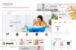 KidsZone - Kids & Children Fashion Shopify Store Built for Kids Fashion, Toys and Kids Store