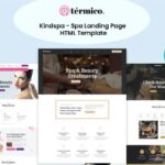 Kindspa - Spa and Beauty Salon HTML5 Template Template for Wellness, Spa or Beauty Salon Business or promote an existing one.