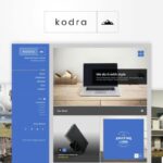 Kodra Full Screen Portfolio HTML Template