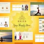 Kriya - Yoga Shopify Store, Pilates Shop Theme Yoga, Pilates & Weight loss Stores. Coach Materials. Meditation, Responsive Health & Wellness Store.